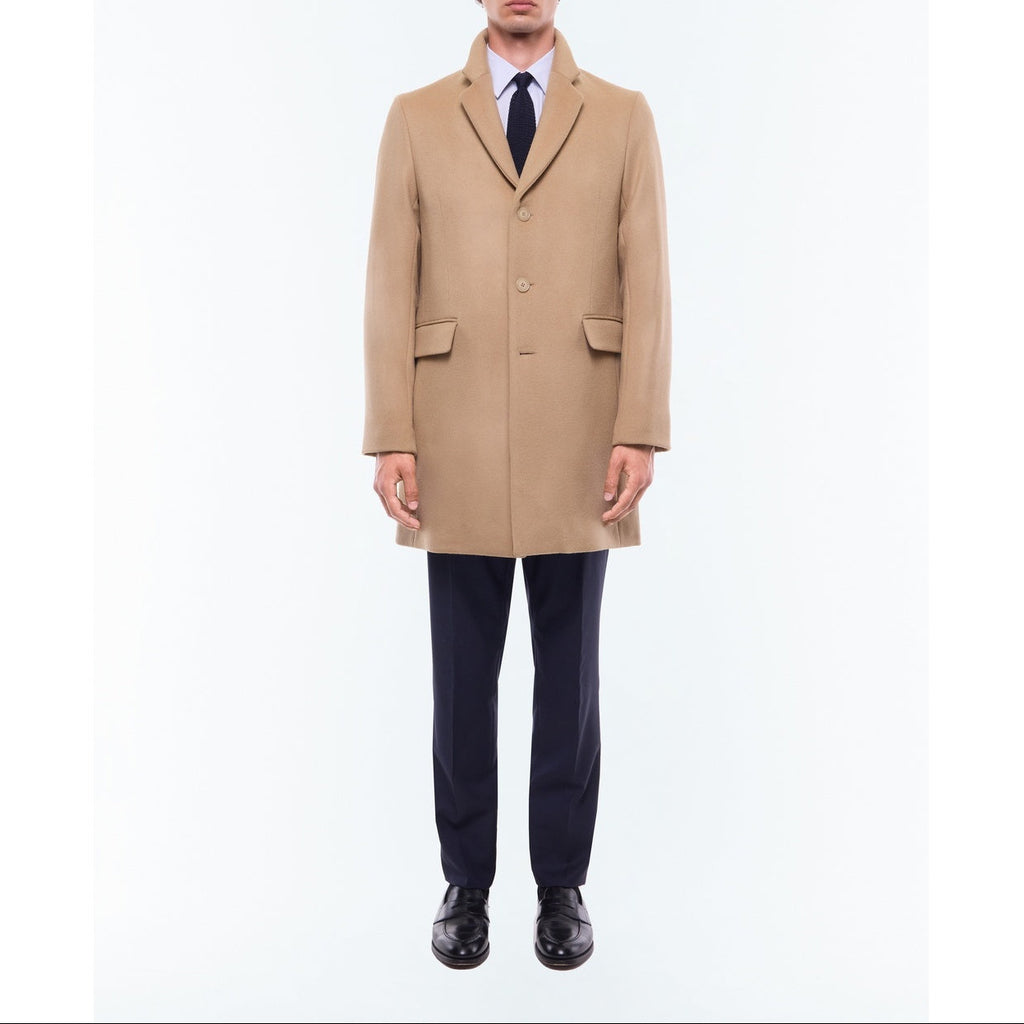 Wool And Cashmere Coat - Beige