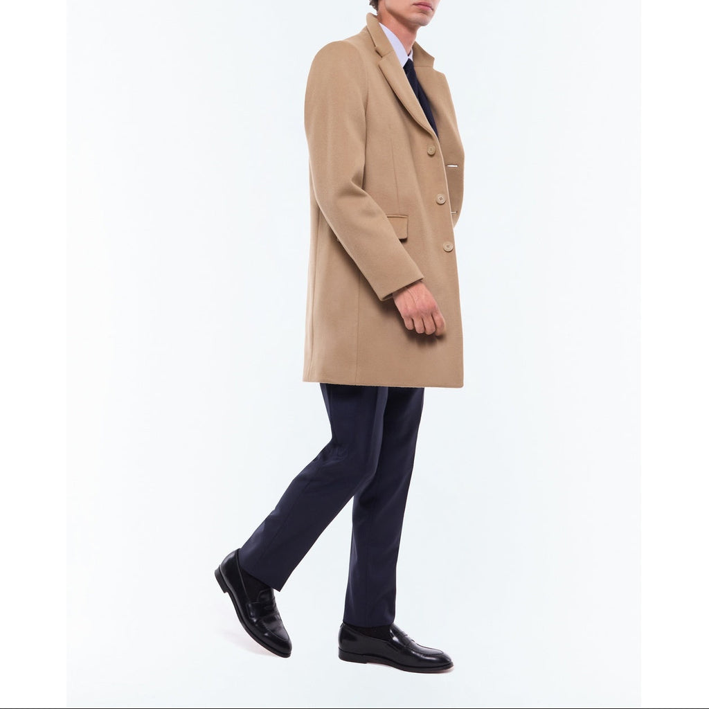Wool And Cashmere Coat - Beige