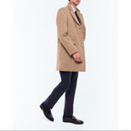 Wool And Cashmere Coat - Beige