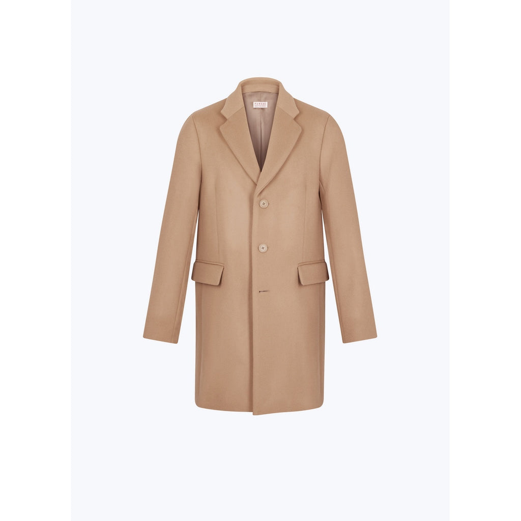 Wool And Cashmere Coat - Beige