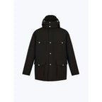 Gesteppter Parka Mit Vielen Taschen - Schwarz