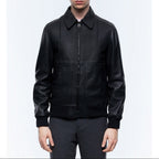 Certified Lambskin Leather Jacket - Black