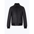 Certified Lambskin Leather Jacket - Black