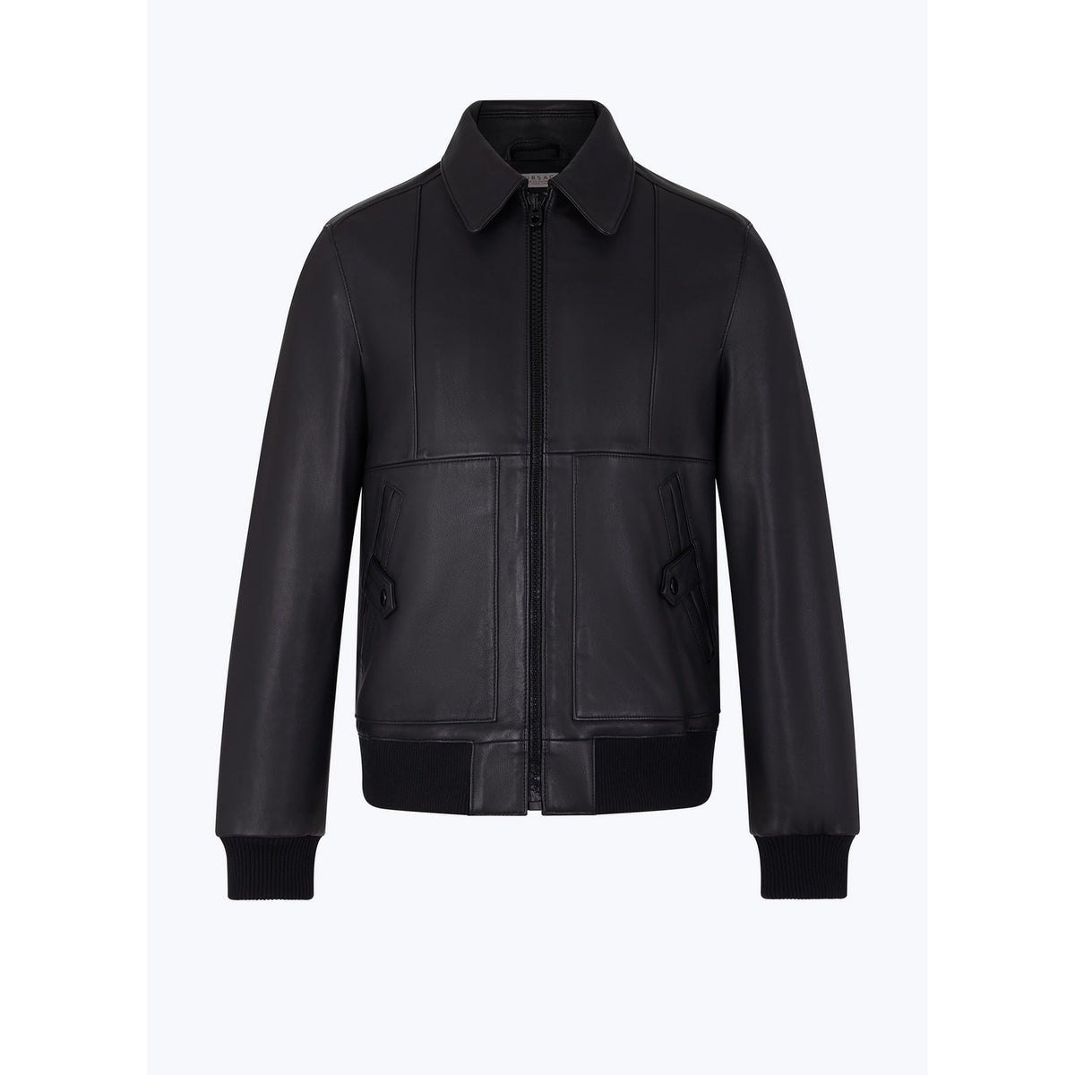 Certified Lambskin Leather Jacket - Black