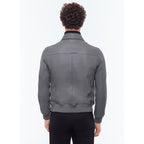 Certified Lambskin Leather Jacket - Gray