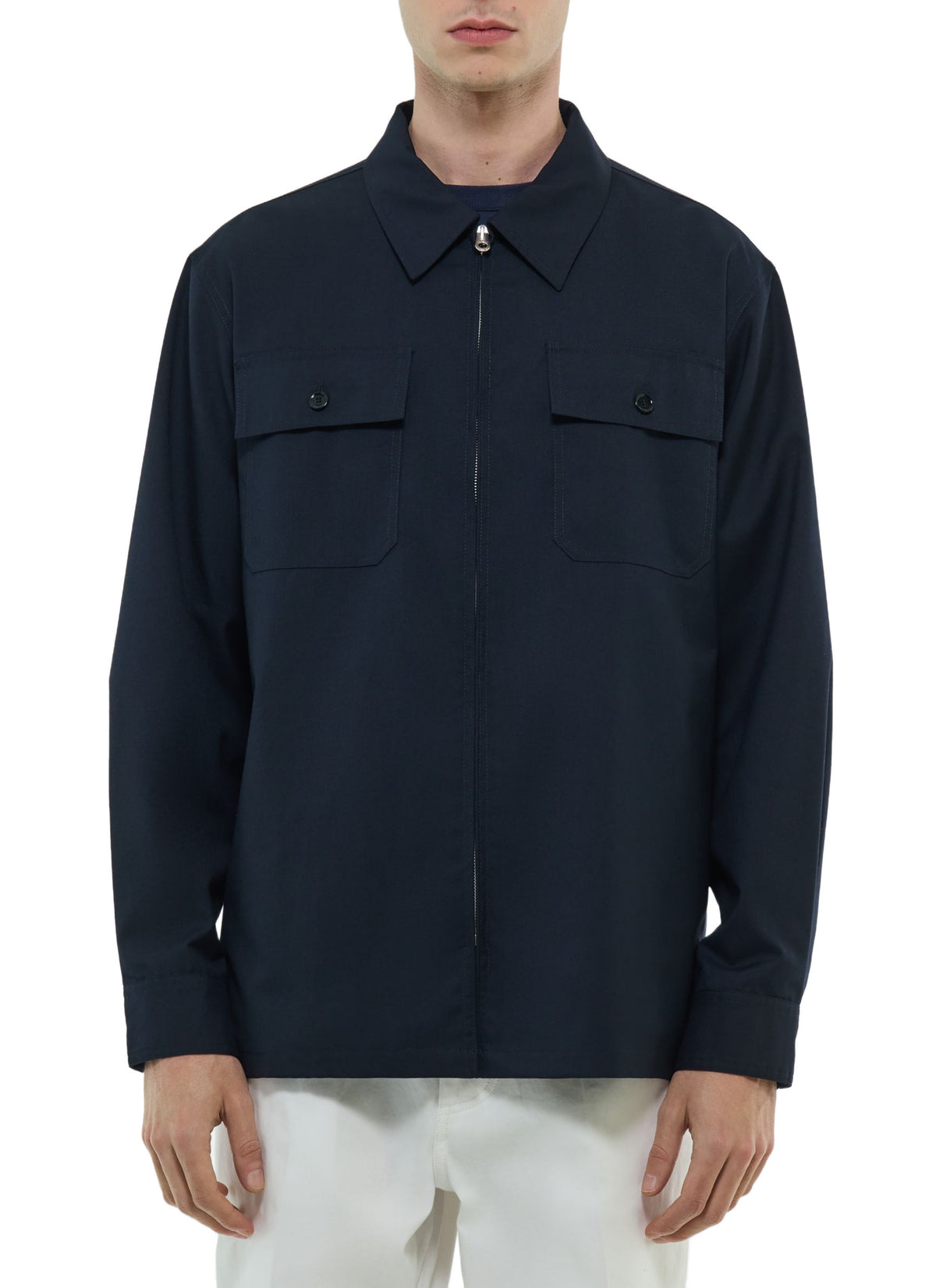 Surchemise Zippée Technique - Marine