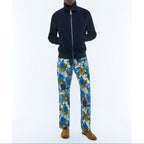 Suede Jacket - Navy Blue