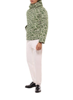 Parka con stampa mimetica - Oliva
