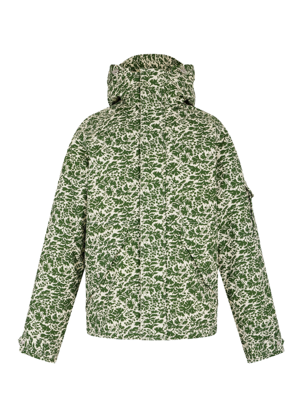 Parka con stampa mimetica - Oliva