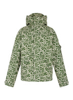 Parka con stampa mimetica - Oliva