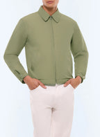 Blouson Matelassé Zippé - Kaki