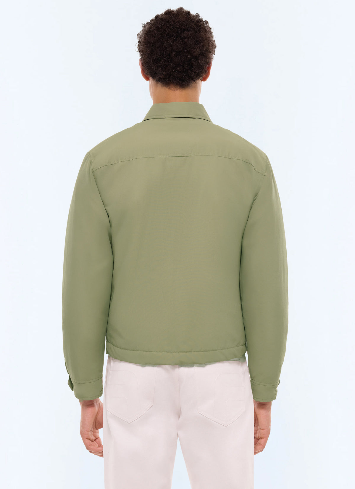 Blouson Matelassé Zippé - Kaki