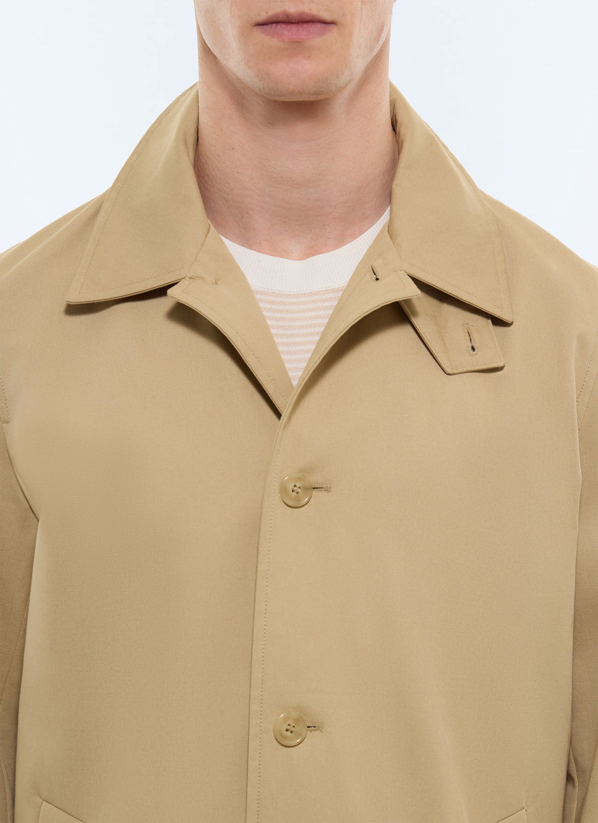 Imperméable En Coton - Beige