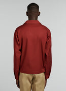 Fursac - Blouson En Toile De Coton Déperlante - Vermillon