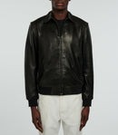 Fursac - Blouson En Cuir - Noir - Homme