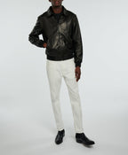 Fursac - Blouson En Cuir - Noir - Homme