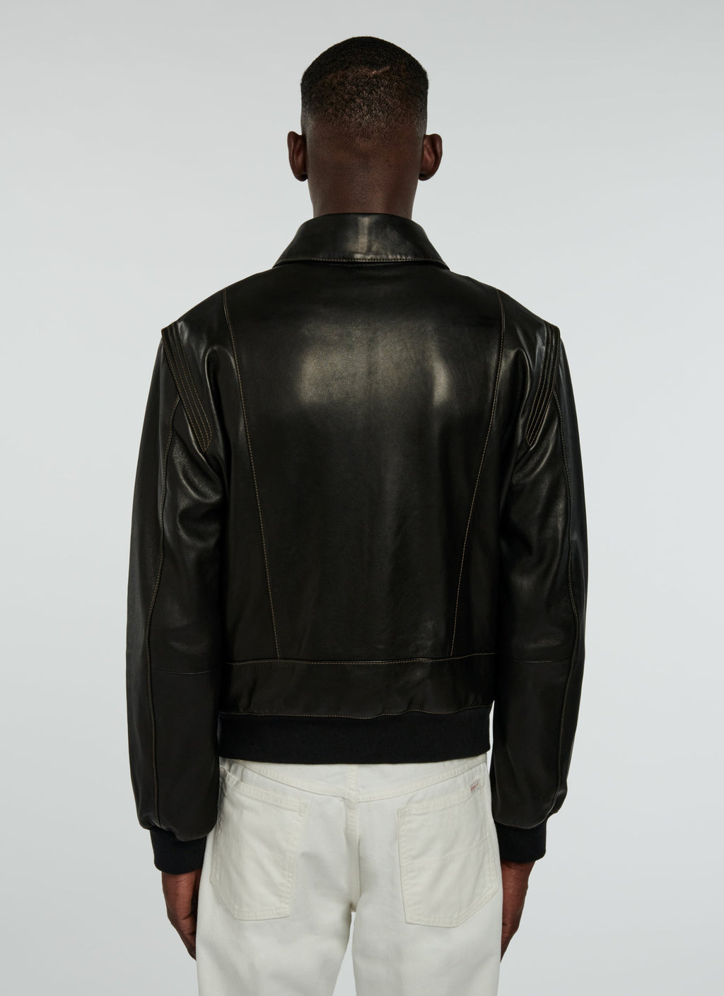 Fursac - Blouson En Cuir - Noir - Homme