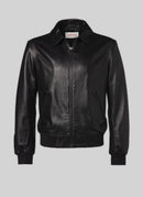 Fursac - Blouson En Cuir - Noir - Homme