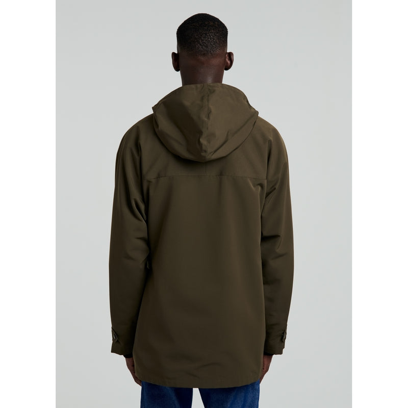 Fursac - Olive Green Technical Canvas Parka