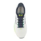 Baskets Homme New Balance M680 - Blanc/Gris/Jaune