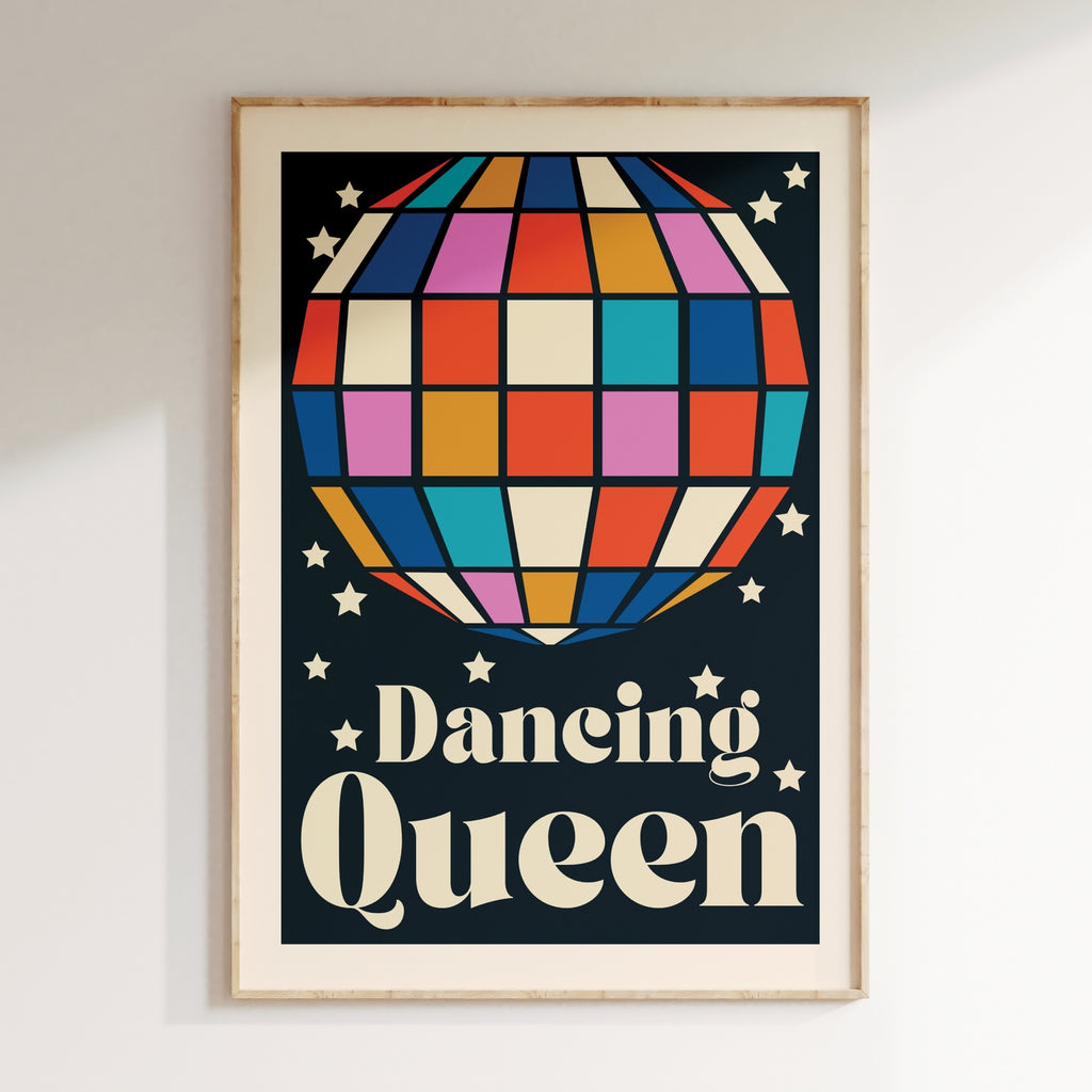 Groovy - Affiche Dancing Queen - Multi