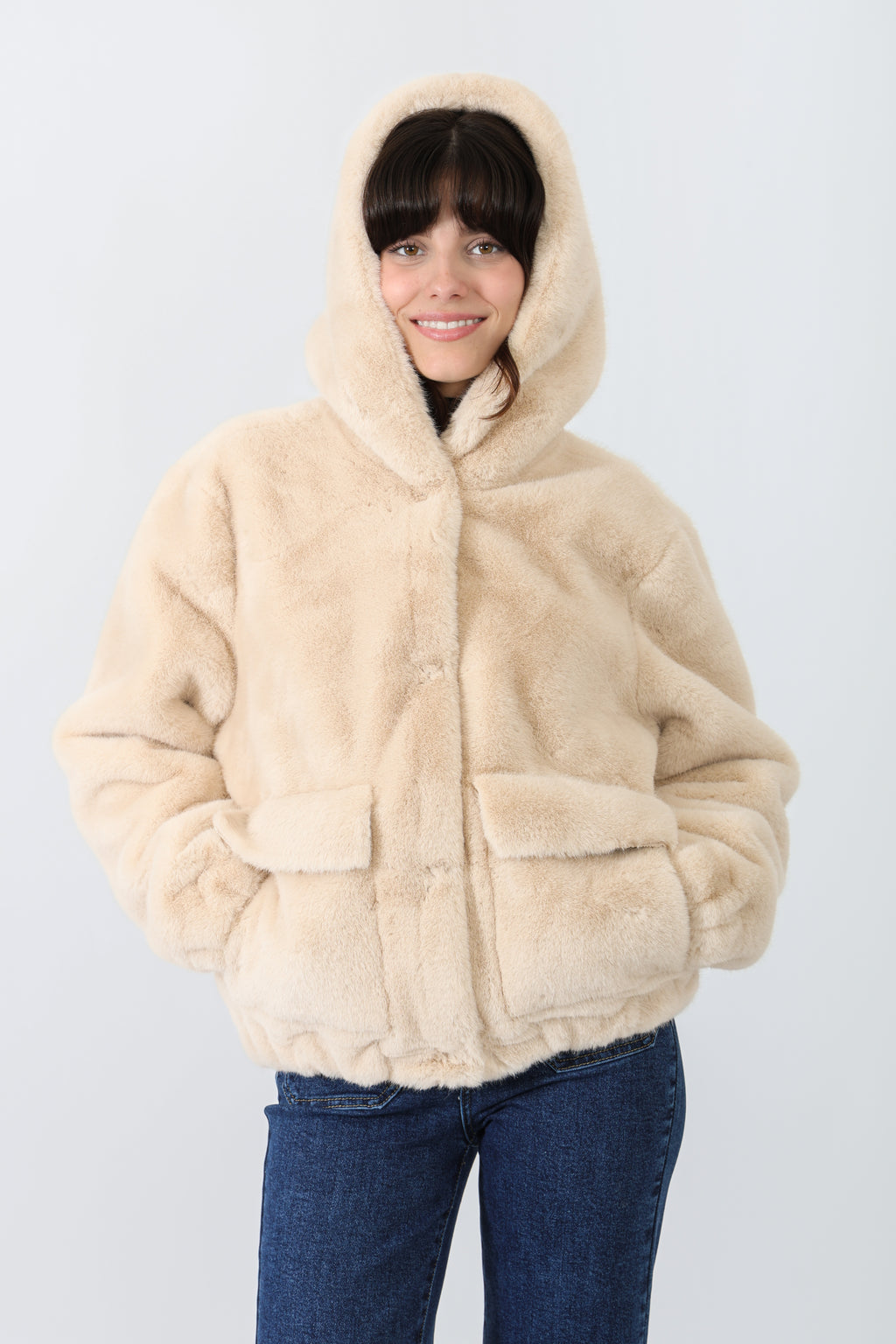 Fausse Fourrure - Beige