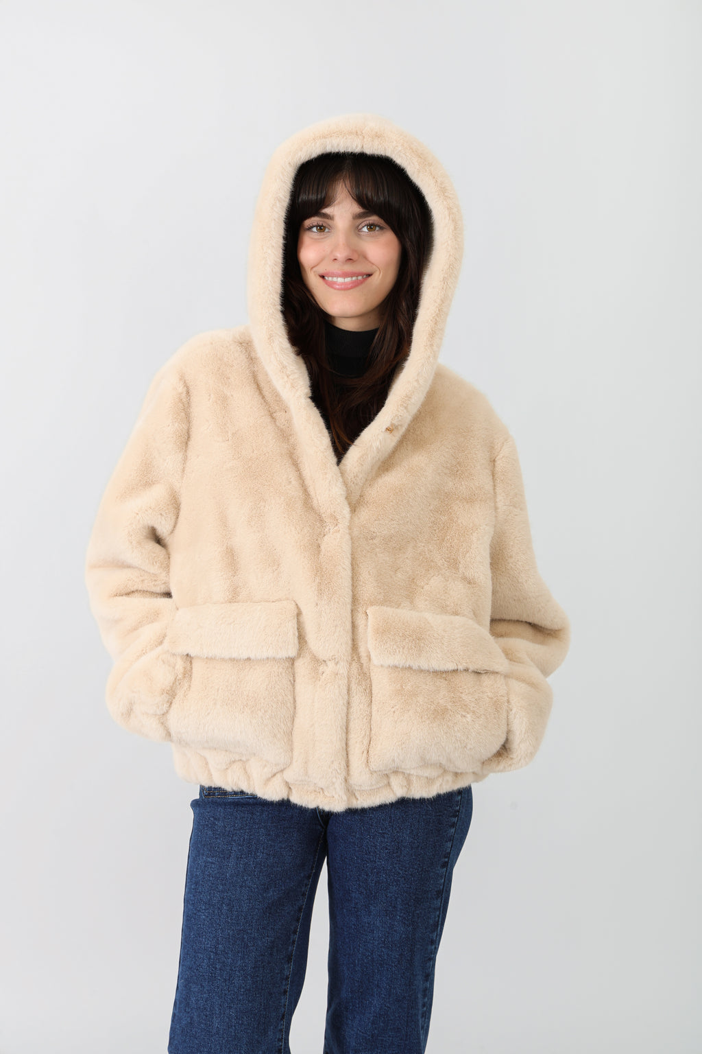 Fausse Fourrure - Beige