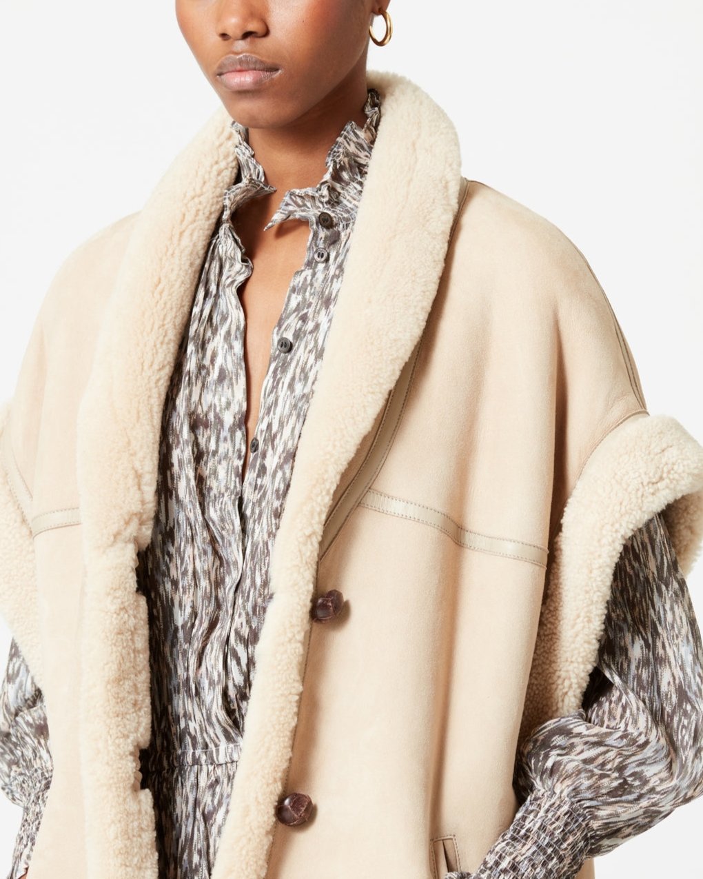 Adelia Coat - Beige
