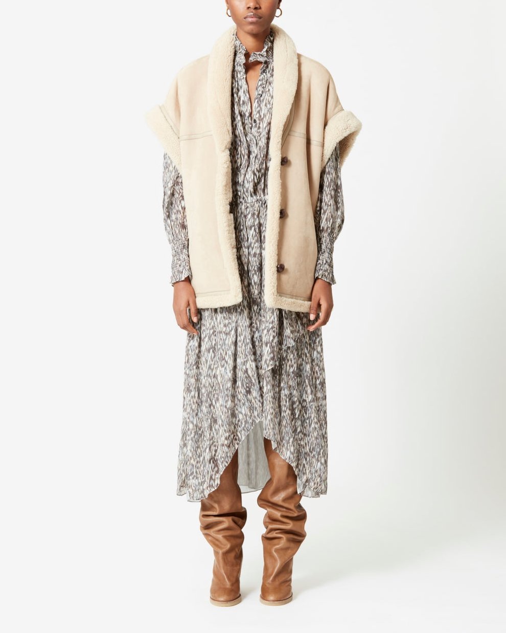 Adelia Coat - Beige