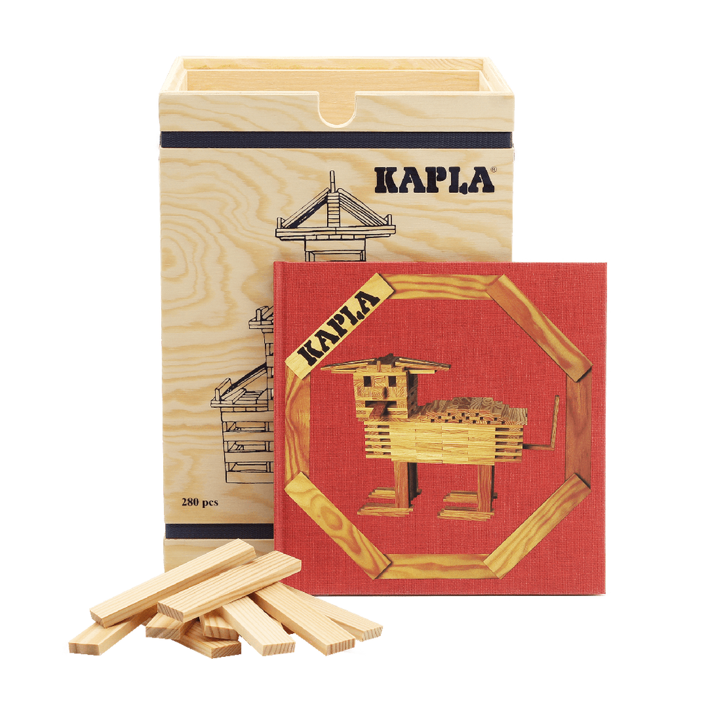 Kapla - Valigetta 280 Tavolette - Naturale - Aspiranti Costruttori