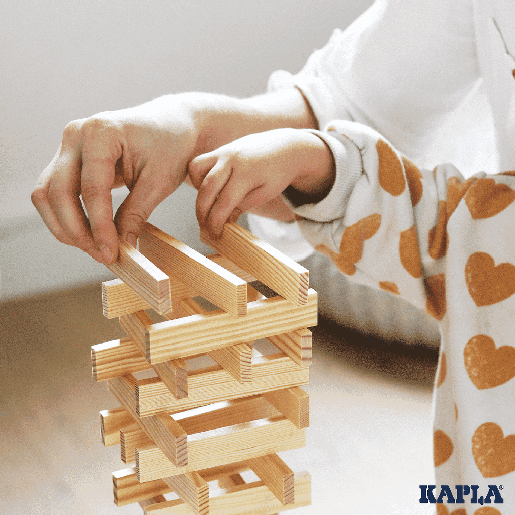 Kapla - Valigetta 280 Tavolette - Naturale - Costruttori Esperti