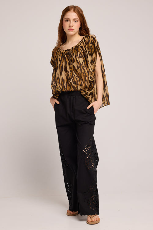 Pantalon Macaron - Noir