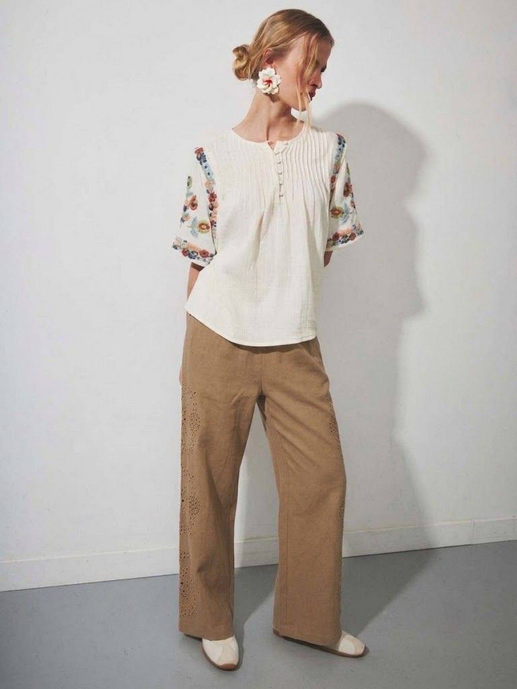 Pantalon Maccabi - Camel