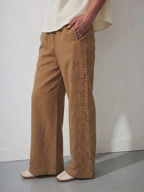 Pantalón Maccabi - Camel
