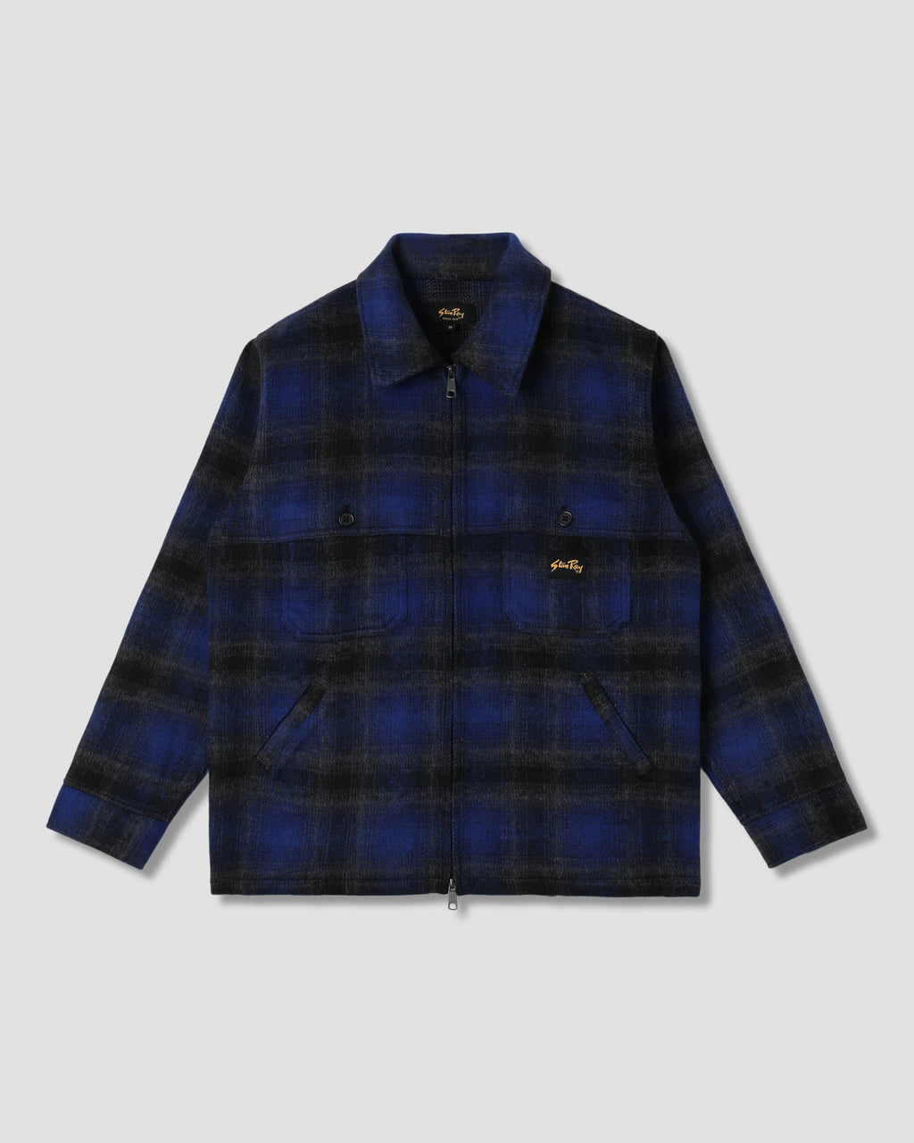 Chaqueta Mackinaw - Cuadros Azul Marino