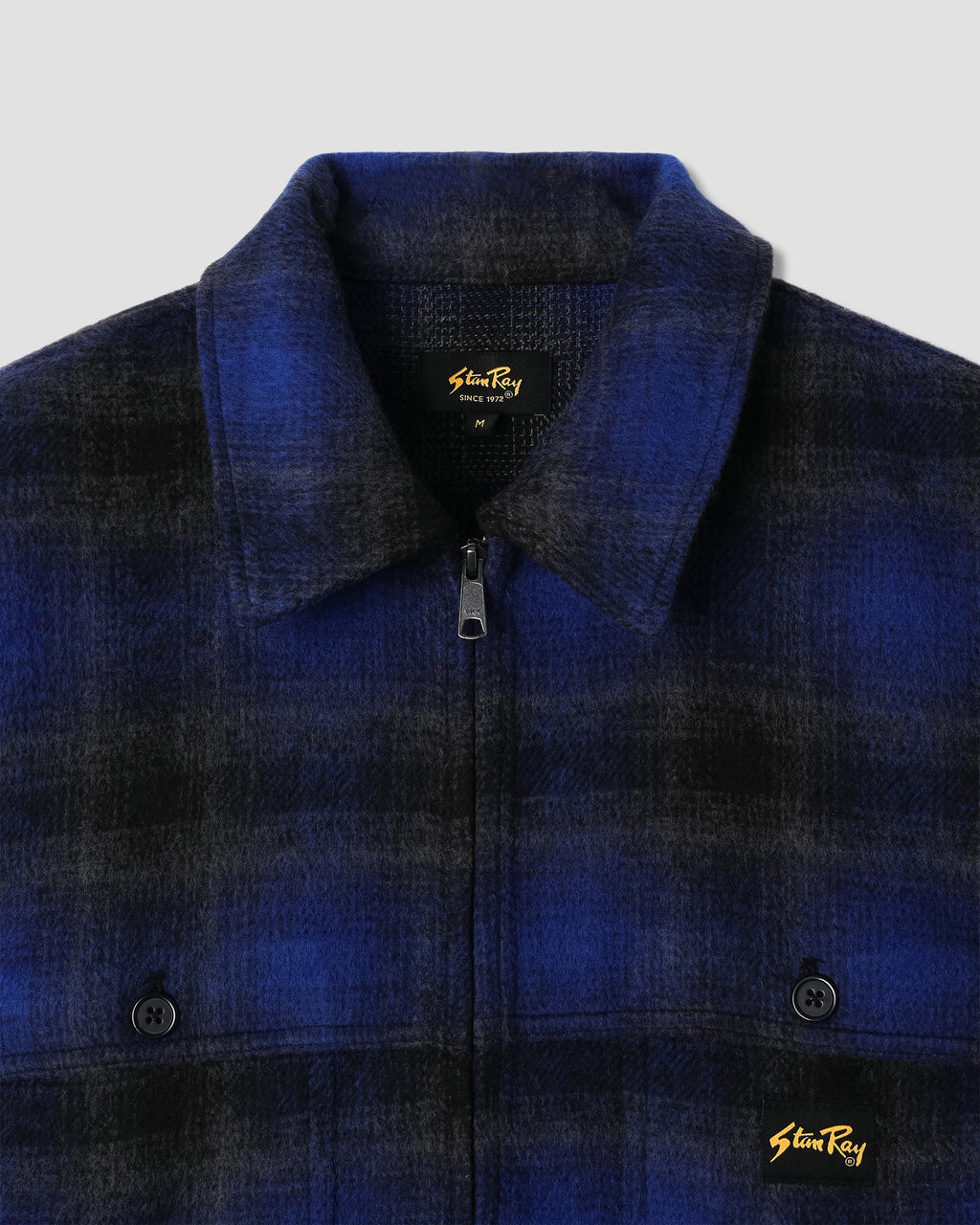Chaqueta Mackinaw - Cuadros Azul Marino
