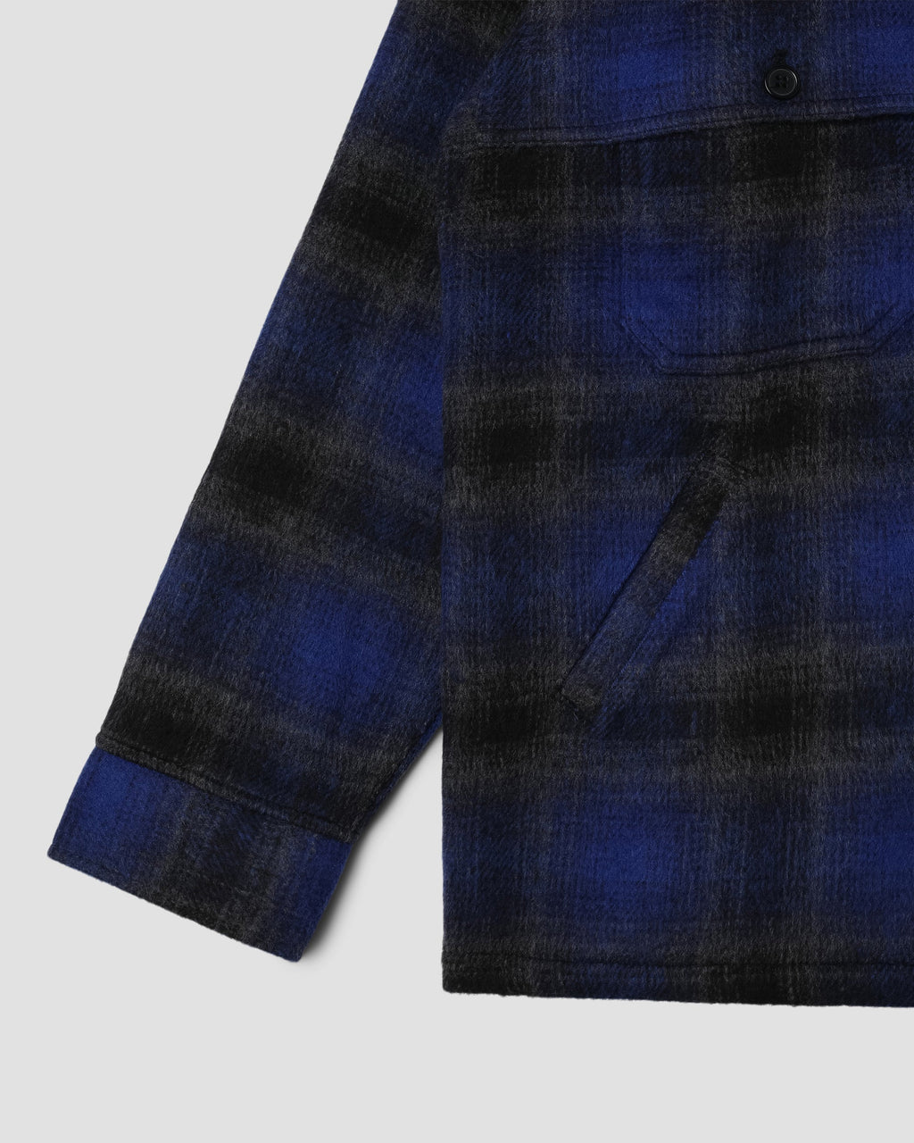 Chaqueta Mackinaw - Cuadros Azul Marino