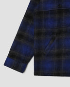 Chaqueta Mackinaw - Cuadros Azul Marino