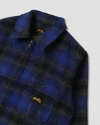 Chaqueta Mackinaw - Cuadros Azul Marino