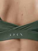 Top Madaba Dark Olive - Femme