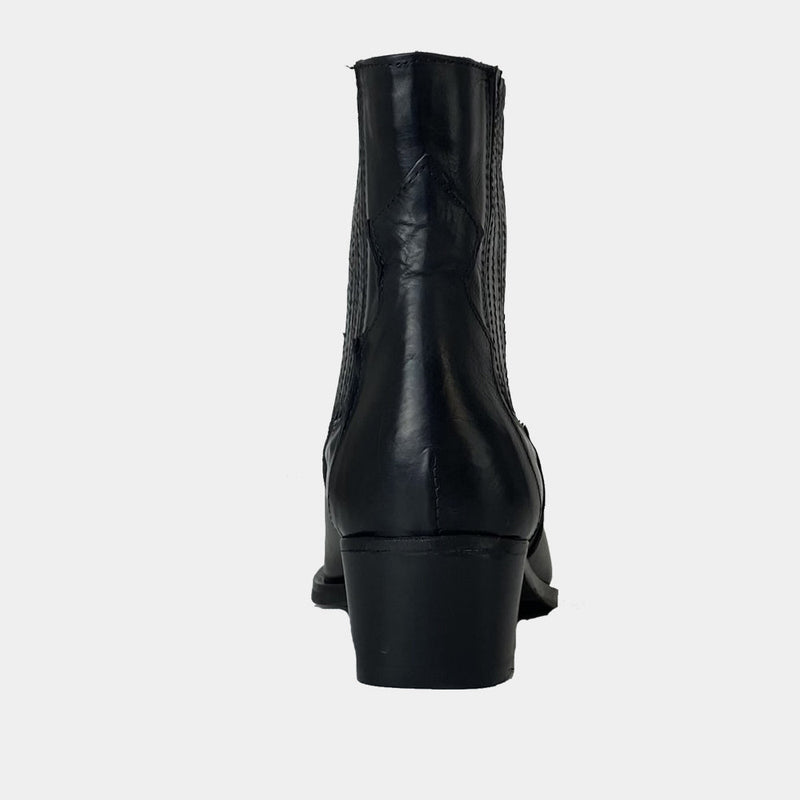 Boots Ann Tuil Madame Bis - Cuir Noir