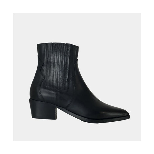 Boots Ann Tuil Madame Bis - Cuir Noir