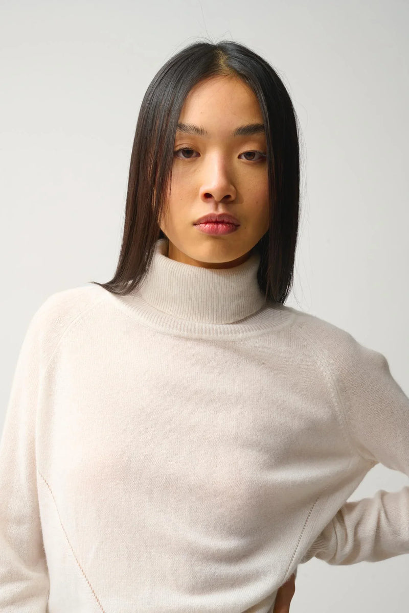 Turtleneck Sweater - Madeline - Ivory