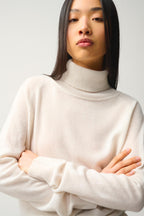 Jersey Cuello Alto - Madeline - Marfil