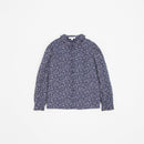 Blusa Madison floral azul marino - Selección Caramelo disponible en amaetc.com, concept store eco-friendly para niños