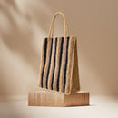 Mael bag - Beige & Brown & Blue