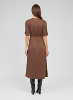 Robe Longue Maelsa Marron