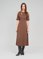Robe Longue Maelsa Marron
