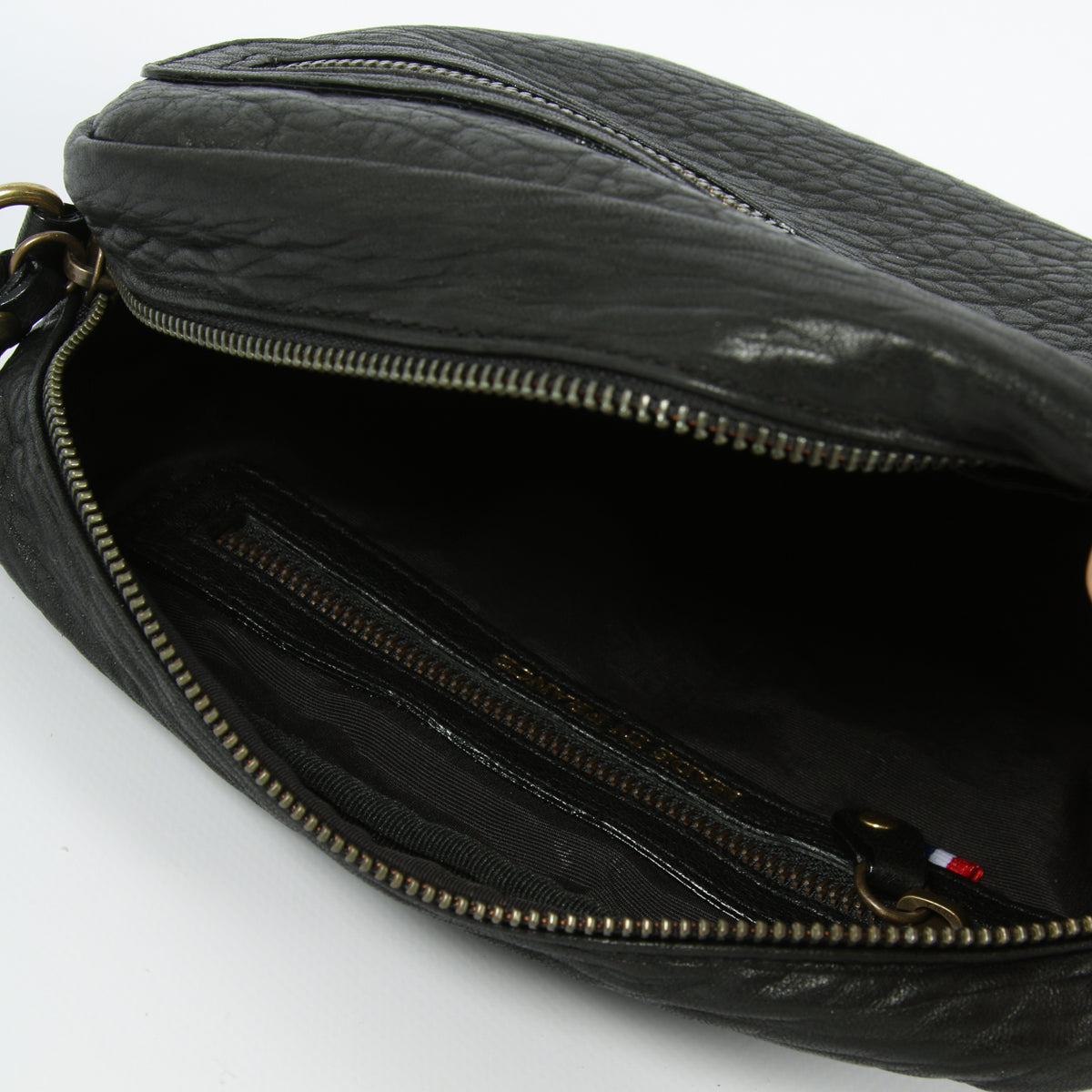 Maelys Shoulder Bag - Black Lamb