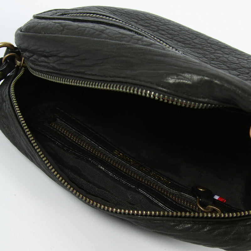Sac À Bandoulière Maelys - Agneau Noir